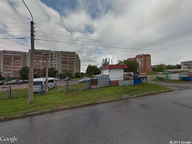 Автостоянка на ул. Эльменя, 16а, (Чебоксары, Эльменя, 16а)