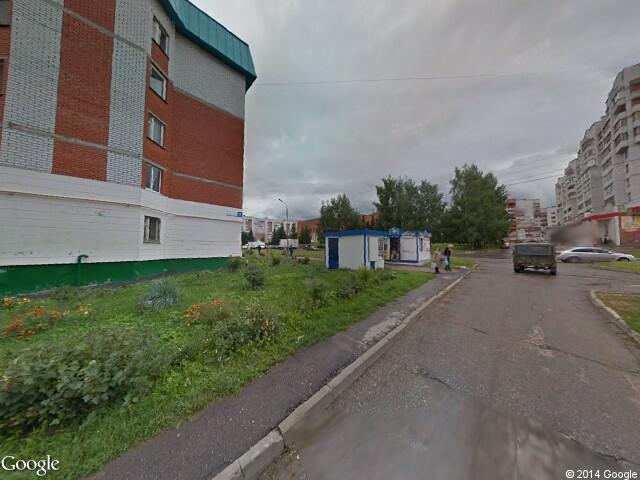 Киоск по продаже лотерейных билетов, (Чебоксары, Мате Залка, 8Б)